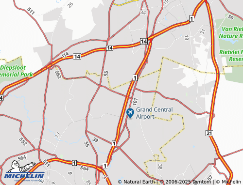 MICHELIN Country View Extension 7 map - ViaMichelin