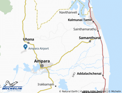 MICHELIN Kumudugama map - ViaMichelin