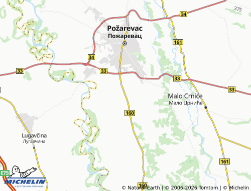 Mapa MICHELIN Lučica - ViaMichelin