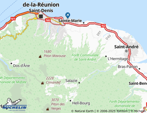 Mapa MICHELIN La Maison Martin - ViaMichelin