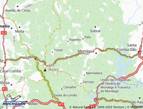 Mapa MICHELIN Vale de Vide - ViaMichelin
