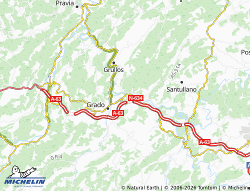 MICHELIN-Landkarte Peñaflor - ViaMichelin