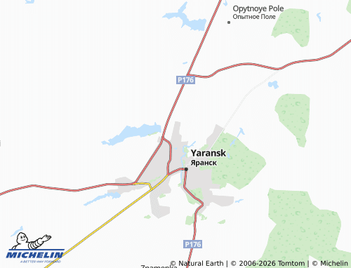 MICHELIN-Landkarte Tarasovo - ViaMichelin