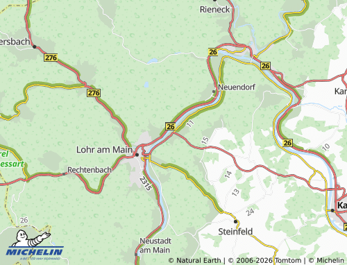 Mapa MICHELIN Steinbach - ViaMichelin