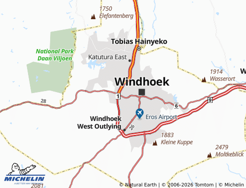 MICHELIN Dorado Park map - ViaMichelin