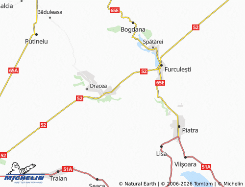 Mappa MICHELIN Secara - ViaMichelin
