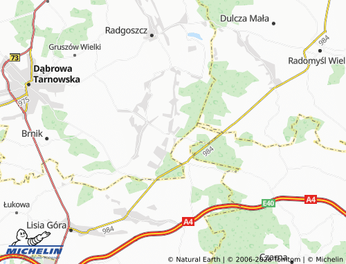 Carte MICHELIN Smyków - ViaMichelin