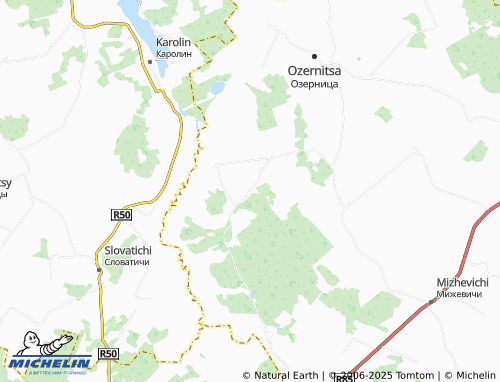 MICHELIN Velikaya Krakotka map - ViaMichelin