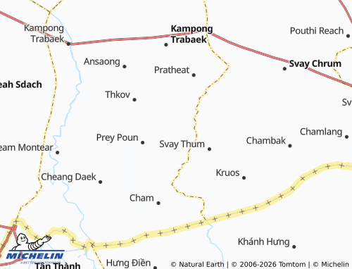 Mappa MICHELIN Chrey - ViaMichelin