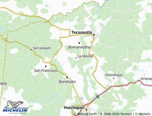 Carte MICHELIN La Mesilla - ViaMichelin