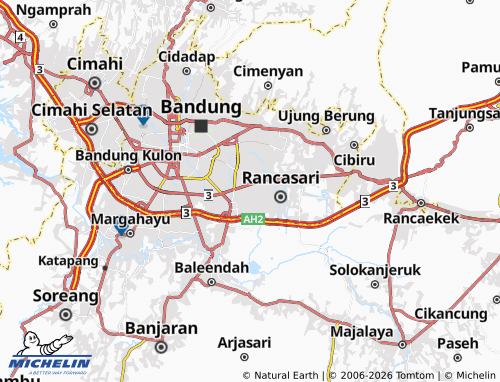 Mapa MICHELIN Sekejati - ViaMichelin