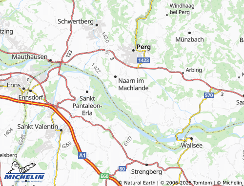 MICHELIN Straß map - ViaMichelin