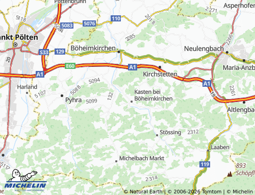 Mapa MICHELIN Mitterfeld - ViaMichelin