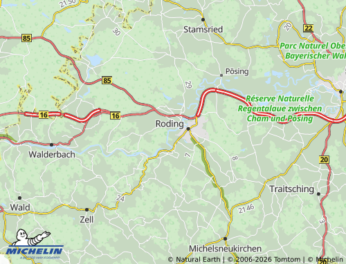 MICHELIN Kienhof map - ViaMichelin