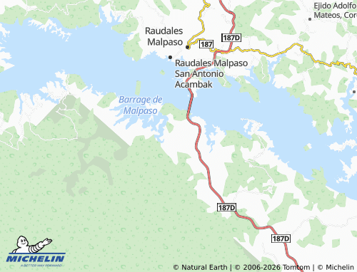 MICHELIN Cnc map - ViaMichelin