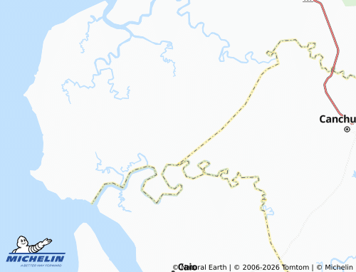 MICHELIN Bariapende map - ViaMichelin
