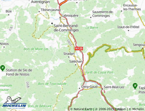 Carte MICHELIN Sainte-Marie - ViaMichelin