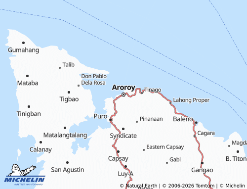 MICHELIN Aroroy map - ViaMichelin