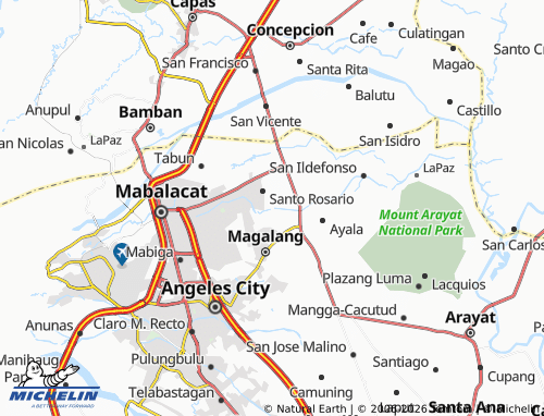 MICHELIN San Isidro map - ViaMichelin