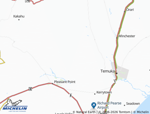 Mapa MICHELIN Waitohi - ViaMichelin
