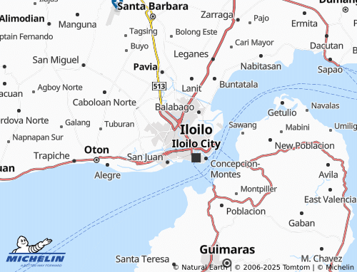 MICHELIN Bolilao map - ViaMichelin