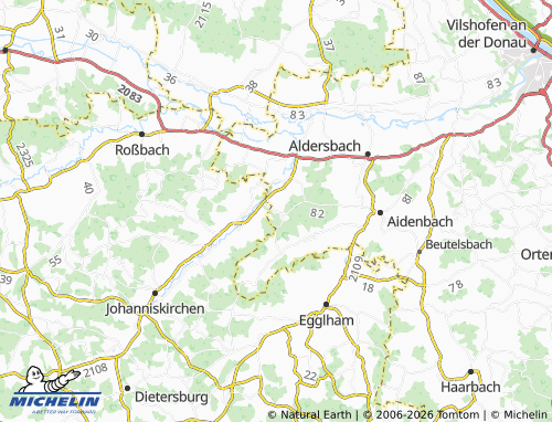 MICHELIN Haidenburg map - ViaMichelin