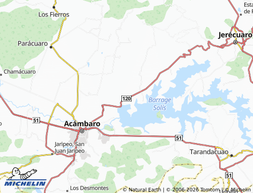 Mappa MICHELIN San Cayetano - ViaMichelin