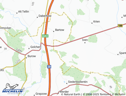 Carte MICHELIN Neuendorf B - ViaMichelin