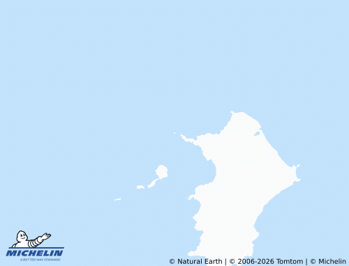 Mapa MICHELIN Rabbit Island - ViaMichelin