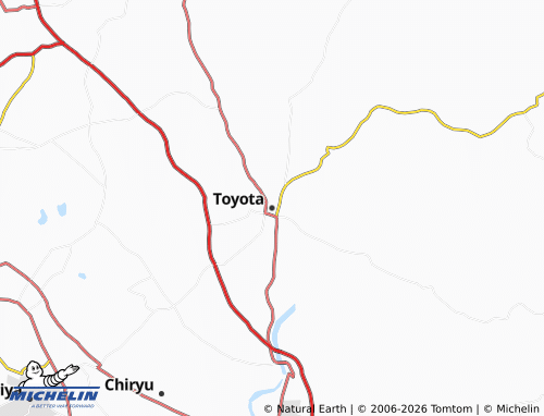 Carte MICHELIN Toyota - ViaMichelin