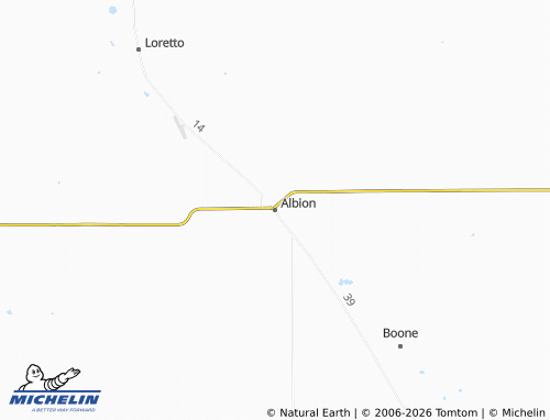Mappa MICHELIN Albion - ViaMichelin