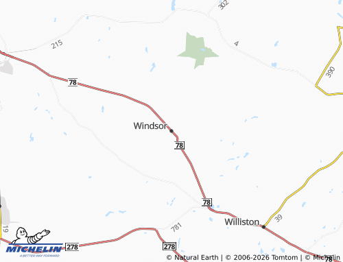 Kaart MICHELIN Windsor - ViaMichelin