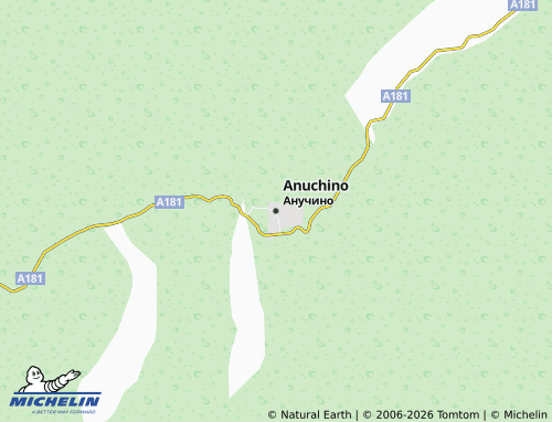 MICHELIN-Landkarte Anuchino - ViaMichelin