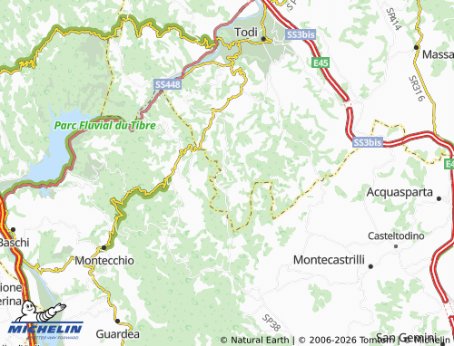 Mapa MICHELIN Camerata - ViaMichelin