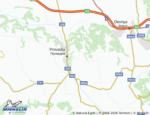 MICHELIN Dobrina map - ViaMichelin