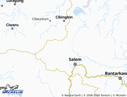 MICHELIN Wanoja map - ViaMichelin