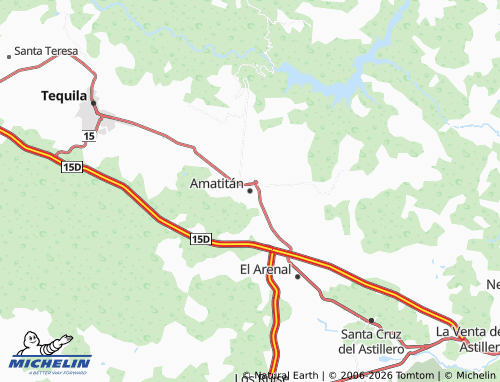 Mapa MICHELIN Amatitán - ViaMichelin