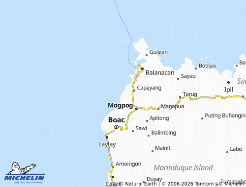 MICHELIN Nangka 2 map - ViaMichelin