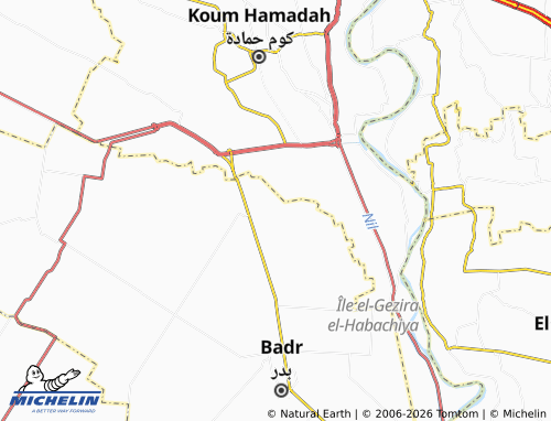 Mapa MICHELIN Yeh al-'Iman 3 - ViaMichelin