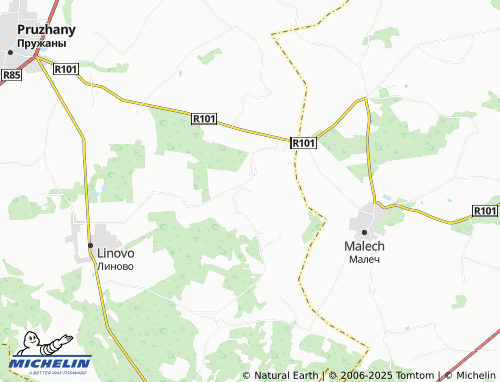 Mapa MICHELIN Kutnevichi - ViaMichelin