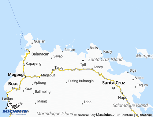 Mappa MICHELIN Kamandugan - ViaMichelin