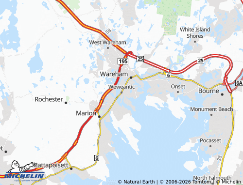 Mappa MICHELIN Weweantic - ViaMichelin