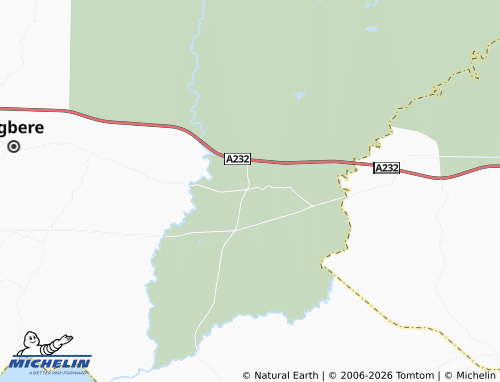 MICHELIN Osho map - ViaMichelin