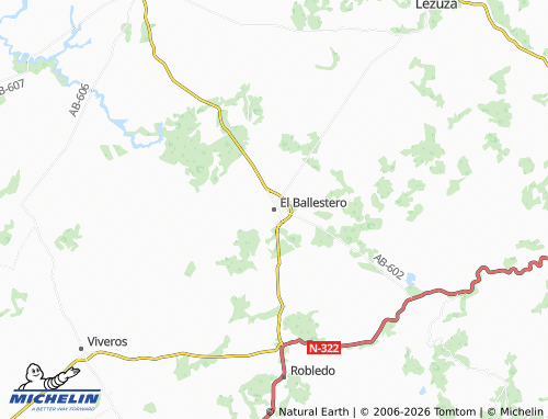 Mapa MICHELIN El Ballestero - ViaMichelin