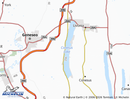 Mapa MICHELIN Long Point Cove - ViaMichelin