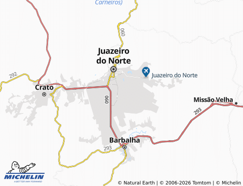 Carte MICHELIN José Geraldo da Cruz - ViaMichelin