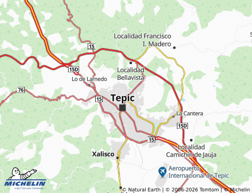 Mapa MICHELIN San José - ViaMichelin