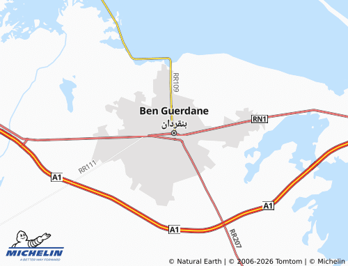MICHELIN-Landkarte Binqardan - ViaMichelin