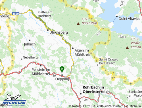MICHELIN Schlägl map - ViaMichelin