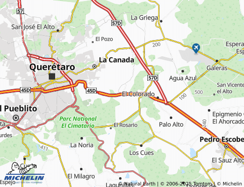 MICHELIN El Carmen map - ViaMichelin